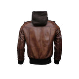 Brown Guerrilla Bomber Jacket Fashion Wear Apparel