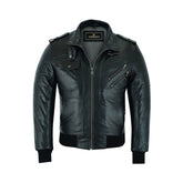 Stylish Removeable Moto Jacket Fashion Wear Apparel