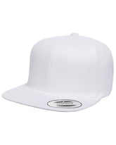 Yupoong 6089 Unisex 6 Panel Structured Flat Visor Classic Snapback Fashion Wear Apparel