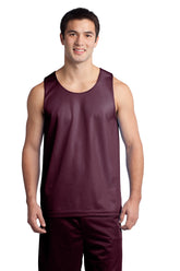 Sport-Tek ST500 Men PosiCharge Classic Mesh Reversible Tank Fashion Wear Apparel