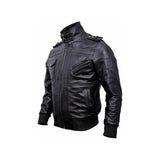 Black Guerrilla Bomber Jacket Fashion Wear Apparel