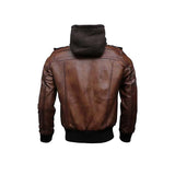 Brown Guerrilla Bomber Jacket Fashion Wear Apparel