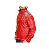 MJ Beat Leather Jacket Fashion Wear Apparel