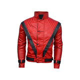 MJ Thriller Genuine Leather Jacket Fashion Wear Apparel