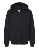 Gildan 18600B Heavy Blend™ Youth Full-Zip Hooded Sweatshirt Fashion Wear Apparel