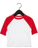 Bella Canvas 3200T Toddler Baseball T-Shirt Fashion Wear Apparel