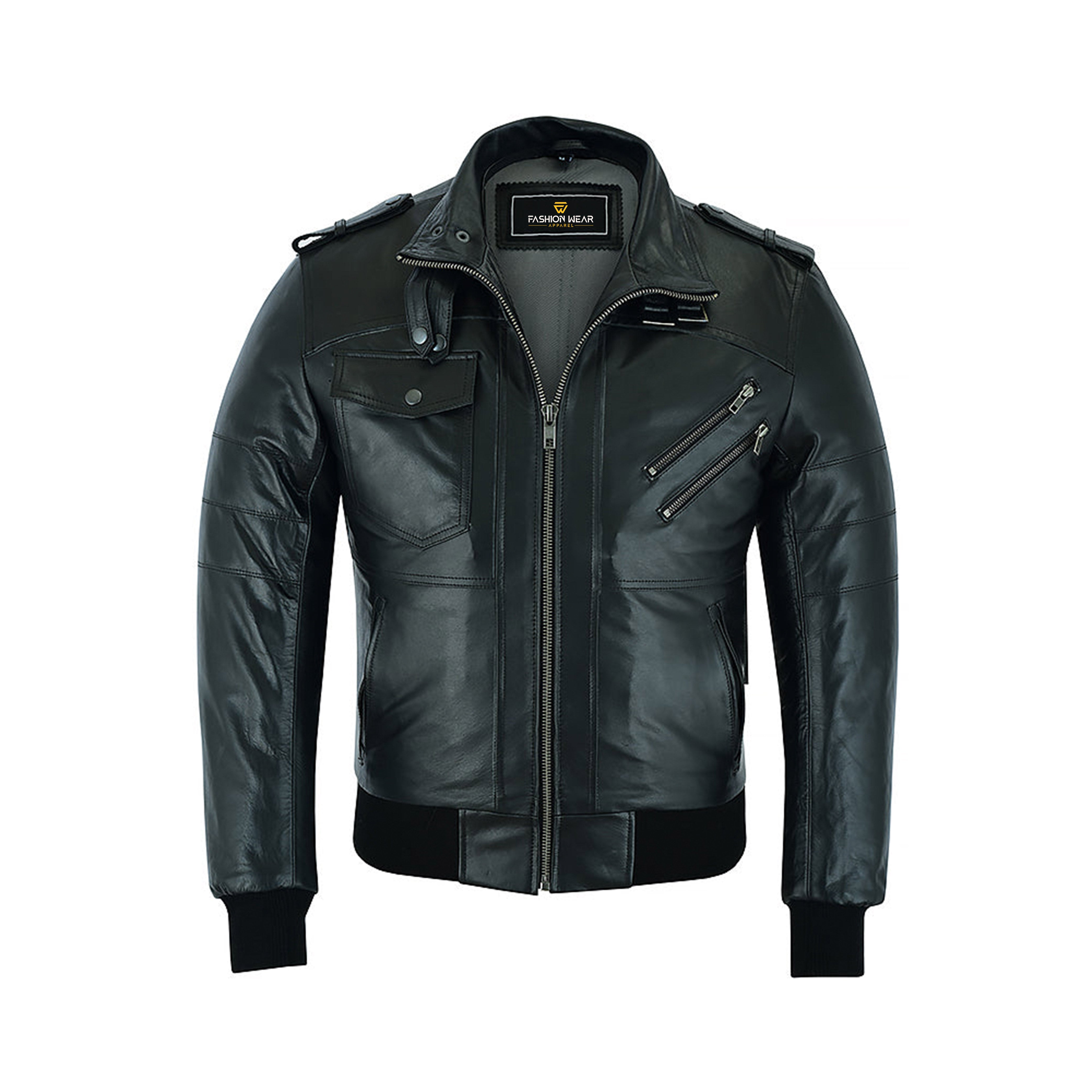 Stylish Removeable Moto Jacket Fashion Wear Apparel