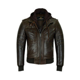 Stylish Removeable Moto Jacket Fashion Wear Apparel