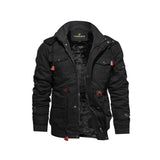 Black Survival Cotton Jacket Fashion Wear Apparel