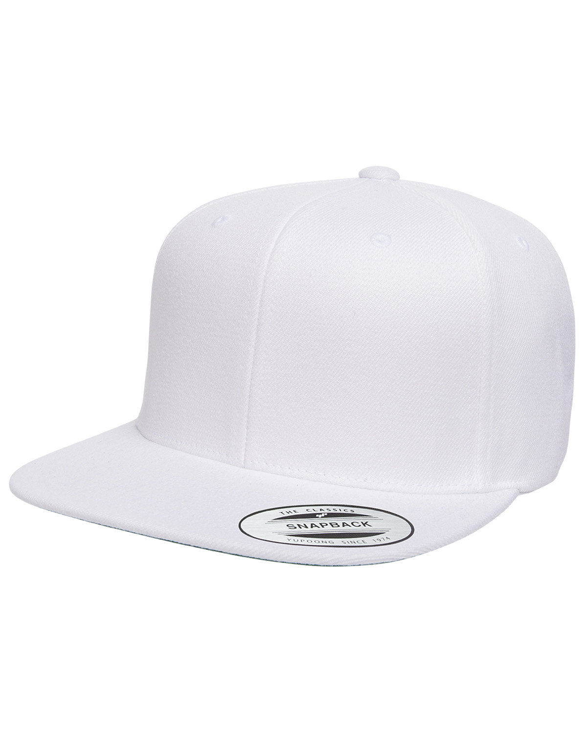 Yupoong 6089 Unisex 6 Panel Structured Flat Visor Classic Snapback Fashion Wear Apparel