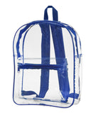 Liberty Bags 7010 Clear Backpack Fashion Wear Apparel