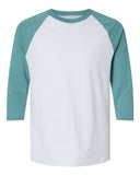 American Apparel 2003 CVC Three-Quarter Sleeve Tee Fashion Wear Apparel