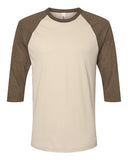 American Apparel 2003 CVC Three-Quarter Sleeve Tee Fashion Wear Apparel