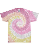 Dyenomite 200MS Rainbow Spiral T-Shirt Fashion Wear Apparel