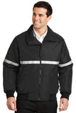 Port Authority J754R Men's Challenger Jacket with Reflective Taping Fashion Wear Apparel