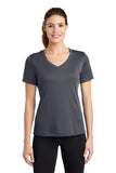 Sport-Tek LST353 Women V Neck Competitor Tee Fashion Wear Apparel
