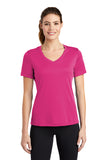 Sport-Tek LST353 Women V Neck Competitor Tee Fashion Wear Apparel