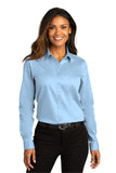 Port Authority LW808 Ladies Long Sleeve SuperPro React Twill Shirt. Fashion Wear Apparel