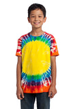 Port & Company PC149Y Youth Essential Window Tie-Dye Tee Fashion Wear Apparel