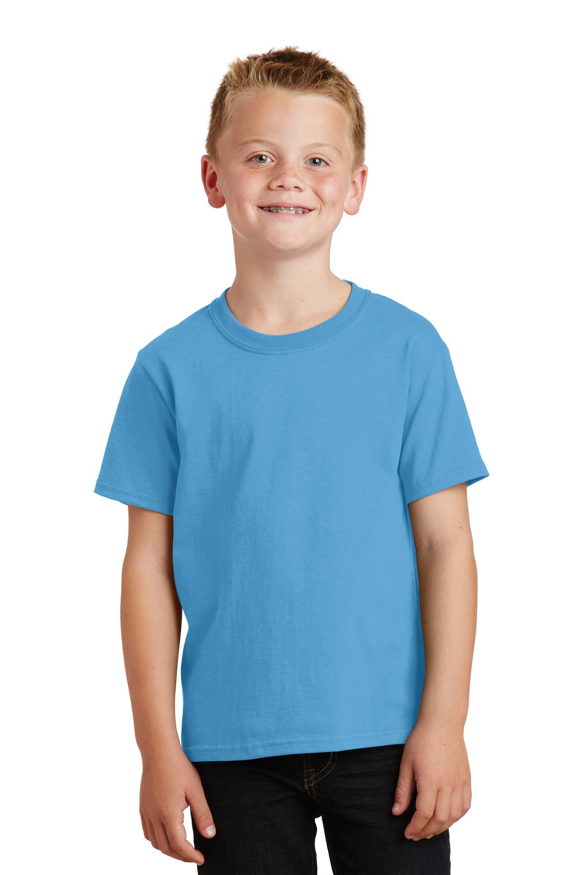 Port & Company PC54Y Youth Cotton T-Shirt Fashion Wear Apparel