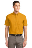 Port Authority S508 Men's Short Sleeve Easy Care Shirt Fashion Wear Apparel