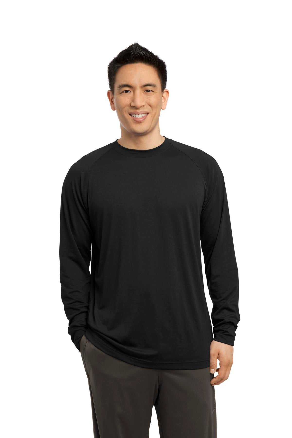 Sport Tek ST700LS Long Sleeve Ultimate Performance Crew Fashion Wear Apparel