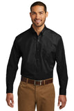 Port Authority Long Sleeve Carefree Poplin Shirt. W100 Fashion Wear Apparel