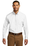 Port Authority Long Sleeve Carefree Poplin Shirt. W100 Fashion Wear Apparel