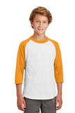 Sport-Tek YT200 Youth Colorblock Raglan Jersey Fashion Wear Apparel