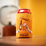 Custom Can Coolers & Koozies - Personalized Full-Color Beverage Insulators (25 units)