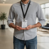 Custom ID Cards & Badges – Employee, Security, Event & PVC Printed Cards (20 Units)