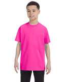 Gildan G500B Youth Heavy Cotton T-Shirt Fashion Wear Apparel