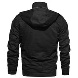 Black Survival Cotton Jacket Fashion Wear Apparel