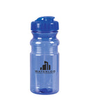 Translucent 20 Oz Sport Water Bottle With Snap Cap Fashion Wear Apparel