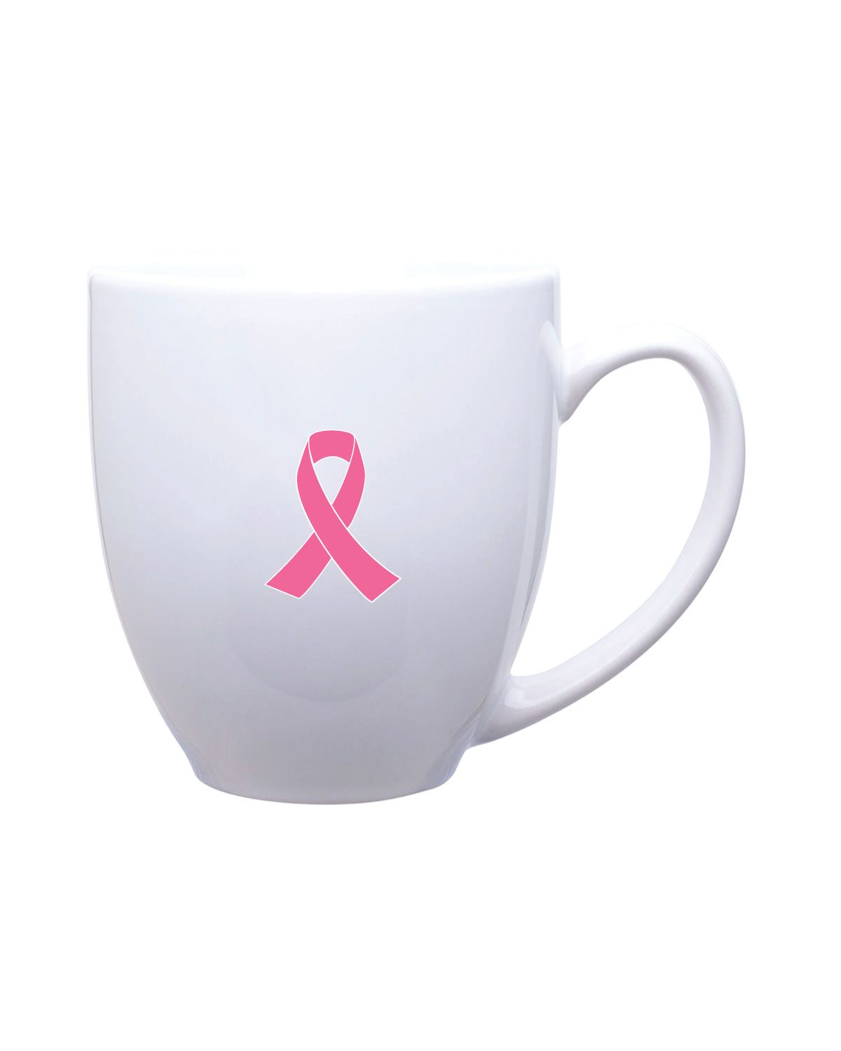 Breast Cancer Awareness Stoneware Mug 15 Oz Bistro Fashion Wear Apparel